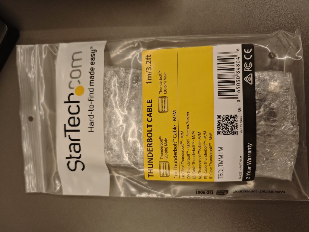 Кабель Startech Thunderbolt 2