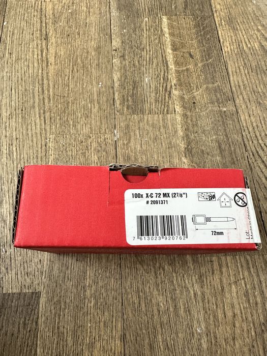 Set cuie + Capse Hilti 1000 de bucati