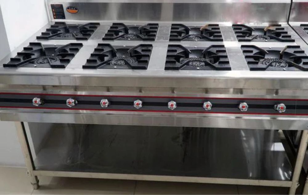 Газ плита Газовая плита, Профессиональные Газплиты 3,4,6,8 комфорочные