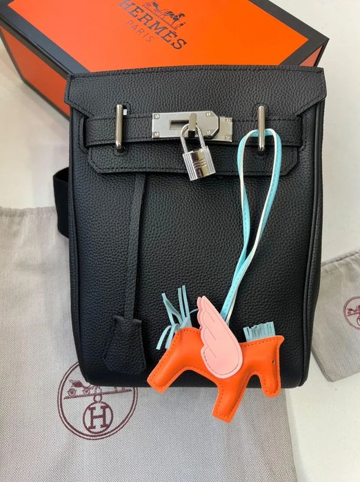 Барсетка Hermes натуральная кожа