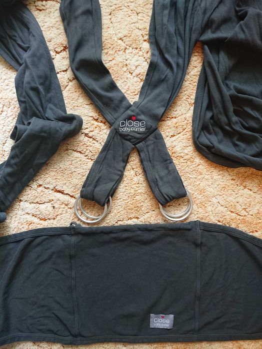 Хибриден еластичен слинг Close Caboo, най-лесният за начинаещи