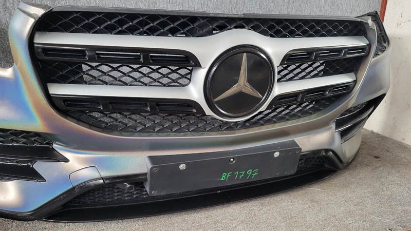 Mercedes GLS 2019/2023 W167 AMG bară față spoiler FULL complet BF1797