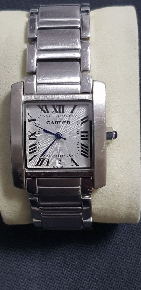 Ceas cartier  tank francaise . Unisex