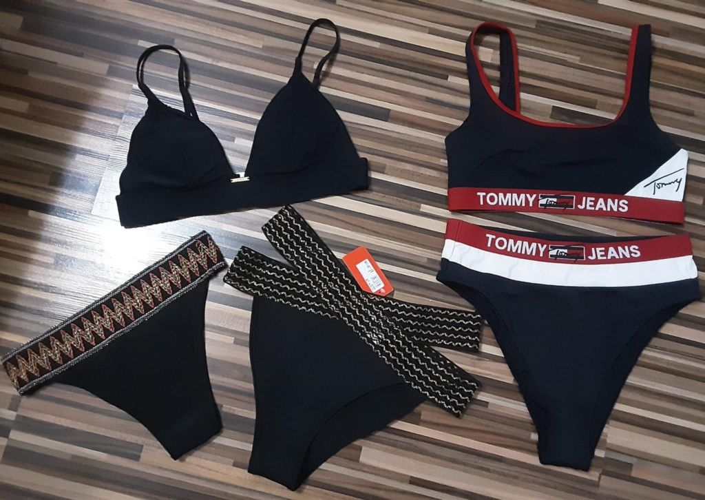 (S) Calvin Klein-Tommy Hilfiger-River Island(1+1) оригинални бански