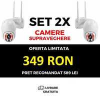 set 2 camere mari wi fi IP