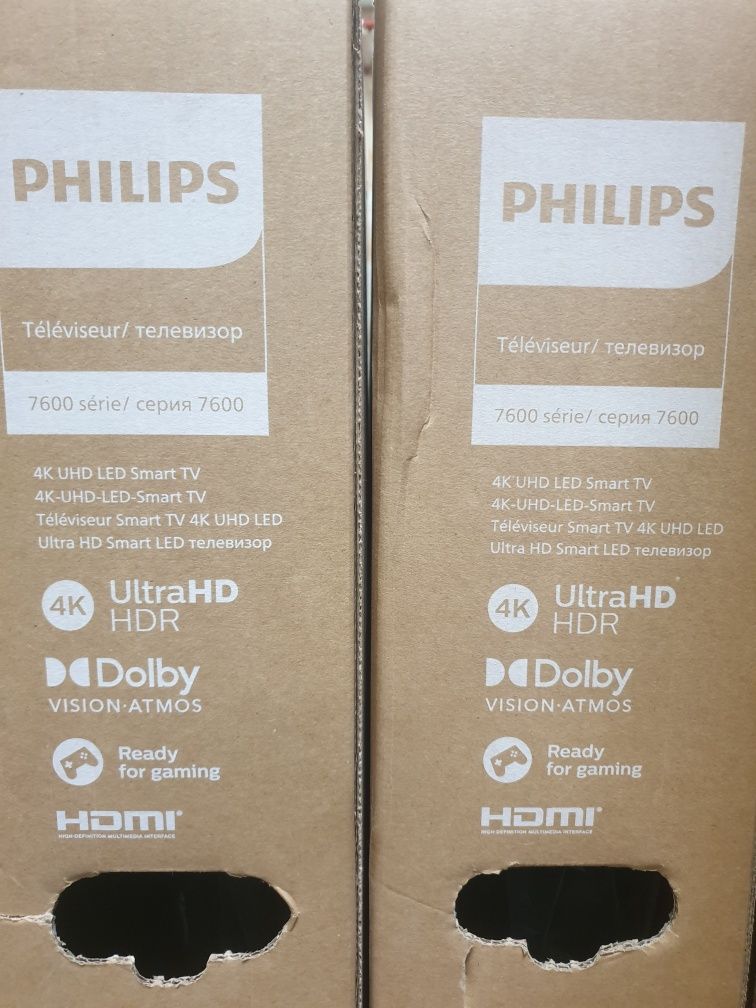 Televizor Philips LED 43PUS7608, 108 cm, Smart TV, 4K Ultra HD