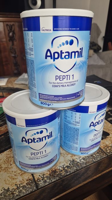 Lapte praf/formula Aptamil Pepti 1 800 grame