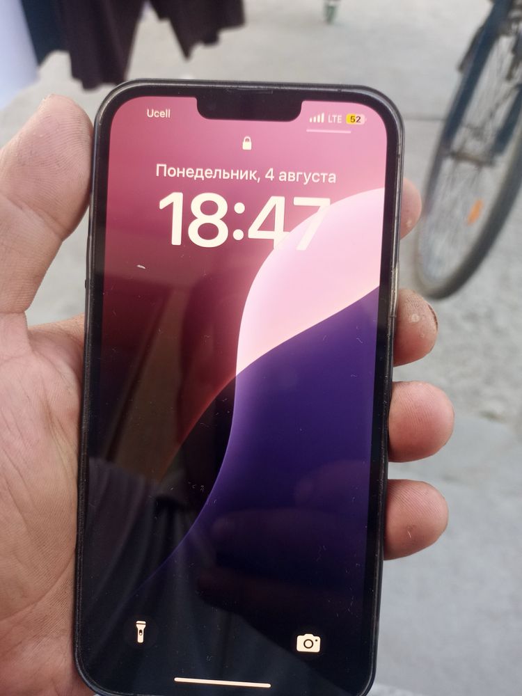 iPhone 13 pro max 128Gb 85% emkost qora kumush