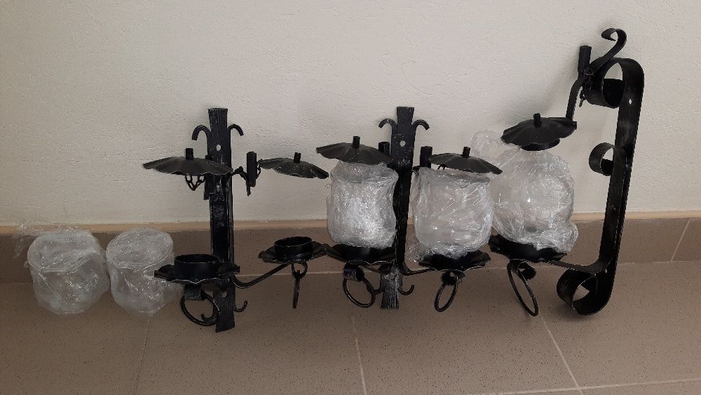 Corpuri iluminat rustice fier forjat