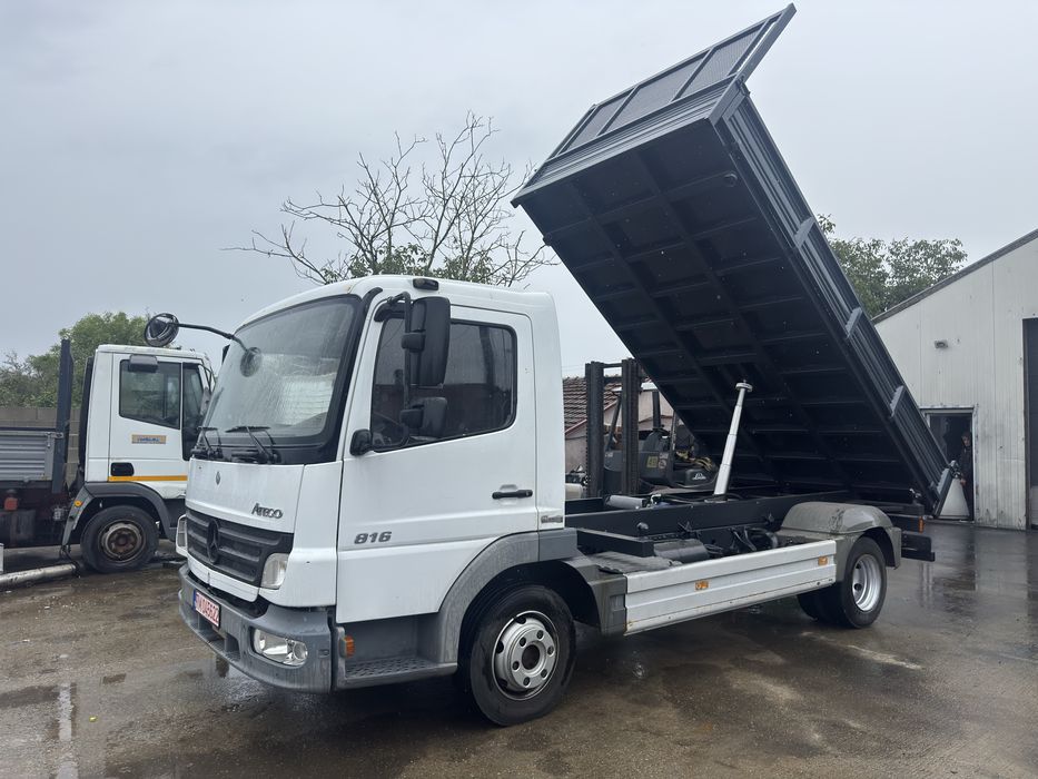 Mercedes Atego 816 basculabil 3 parti 7,5t RAR efectuat