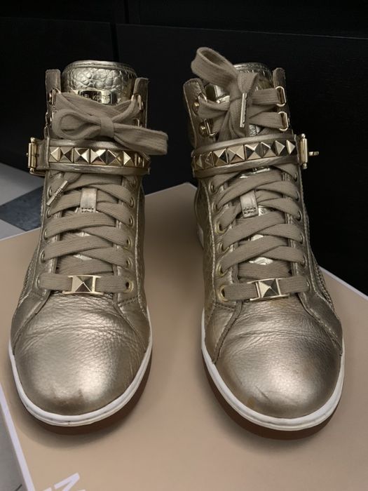 Кожени спортни обувки Michael Kors