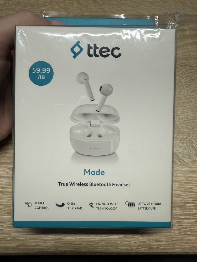 НОВИ безжични слушалки ttec
