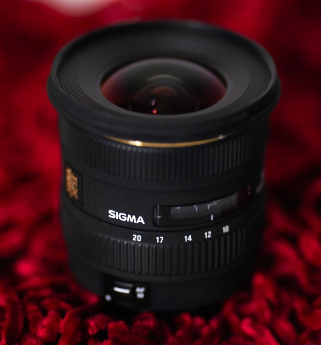 Obiectiv UltraWide Sigma 10-20 mm EX DC HSM - Canon