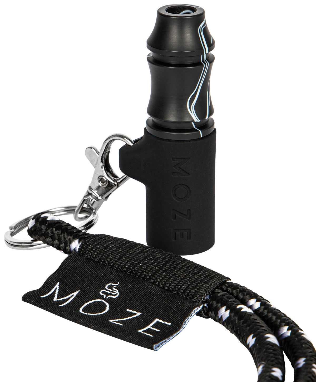 Mustiuc personal, Moze, DIVERSE CULORI, piele/silicon, 1.5 cm