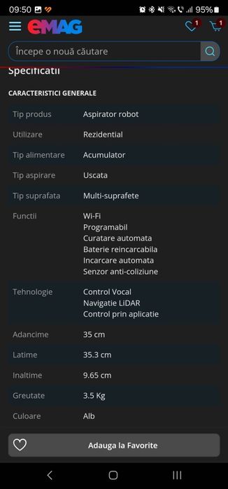 Vand Roborock S5 Max