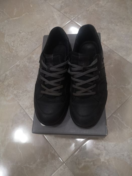 Мъжки обувки Ecco - кафяви и черни