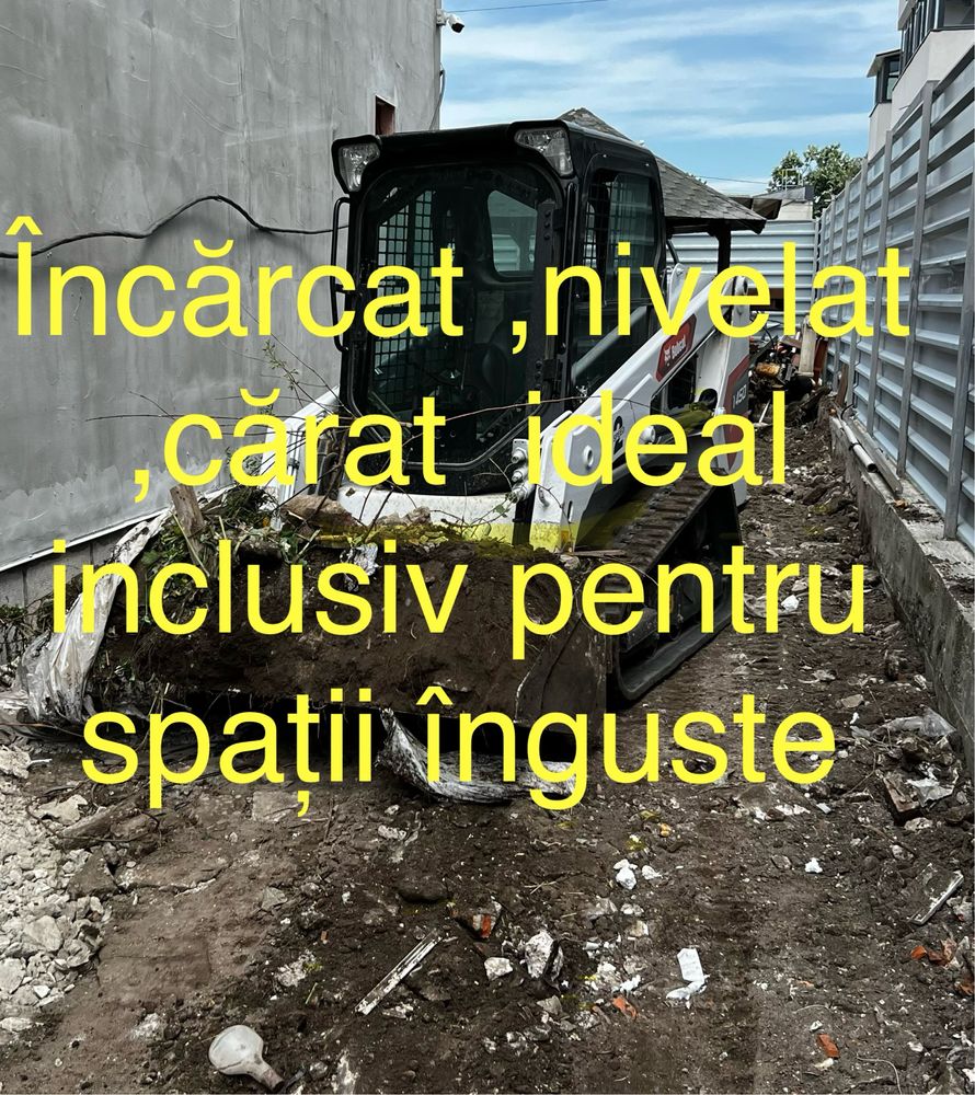Miniexcavator , excavator , bobcat , transport basculabil Craiova