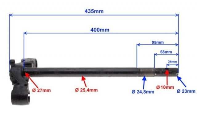 Furca Scuter Ø 27mm