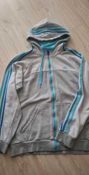 adidas essential три ленти суичер размер L