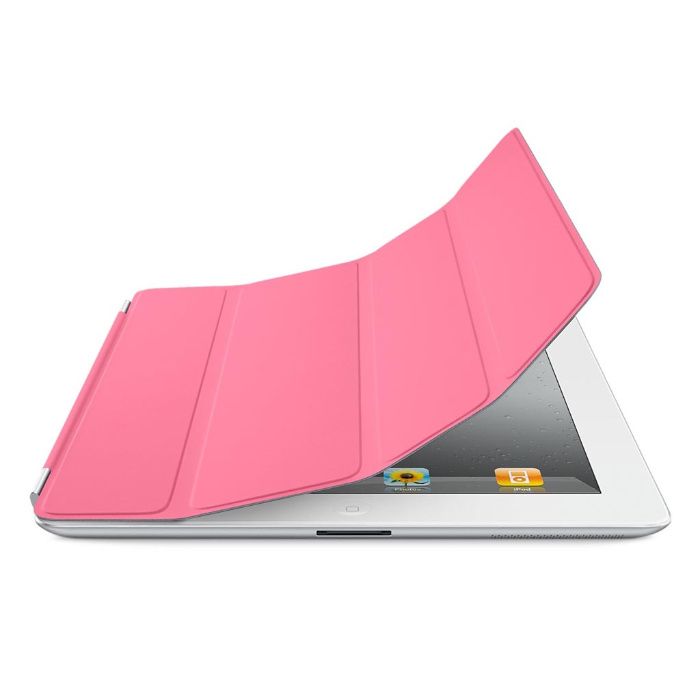 Husa iPad Apple Pink Smart Cover (MD308) culoare roz , original 100%