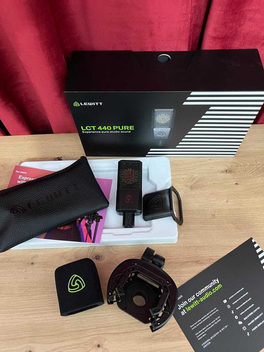 Microfon de Studio Lewitt LCT 440 Pure NOU Garantie 36 luni