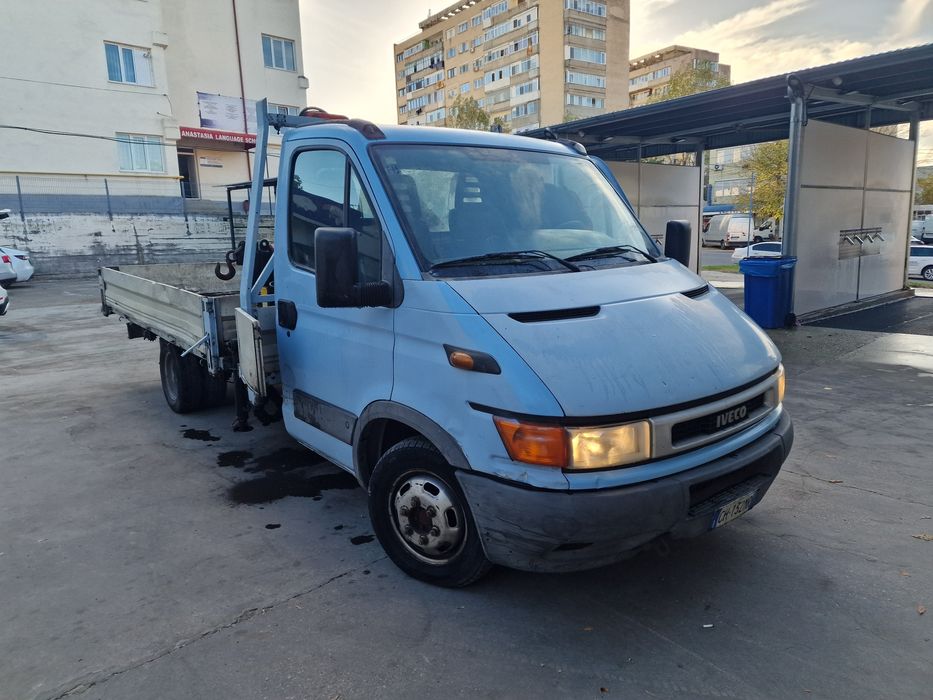 Iveco Daily 35  C 15  Cu Macara  Bena fixa