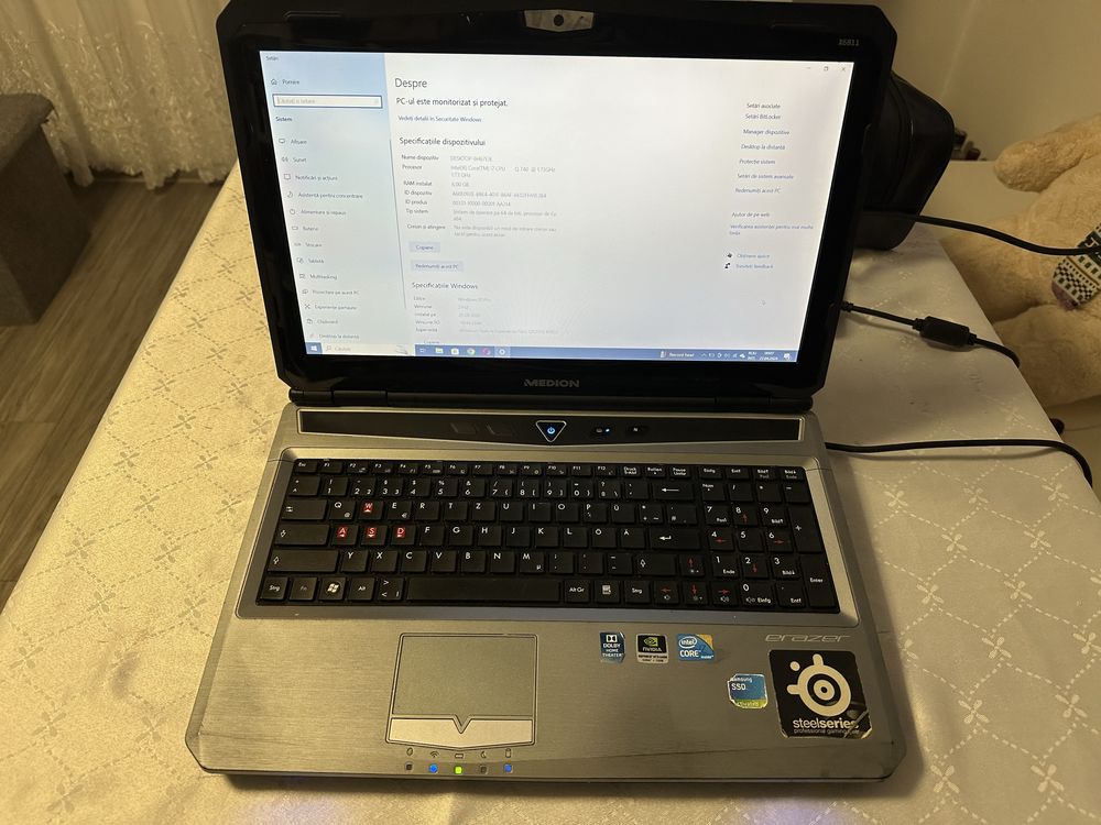 Laptop Medion Erazer x6811  i7 Gaming