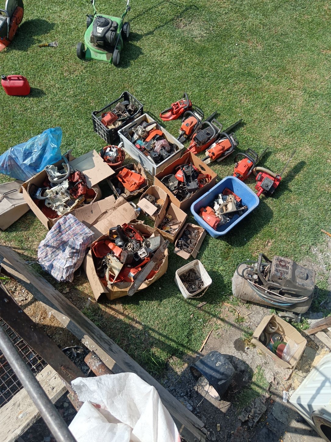 Lot drujbe și piese Stihl Husqvarna echo
