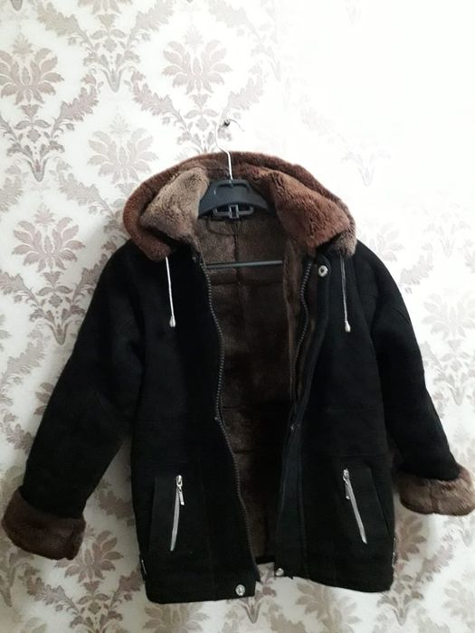 Детская зимняя дубленка НАТУРАЛЬНАЯ