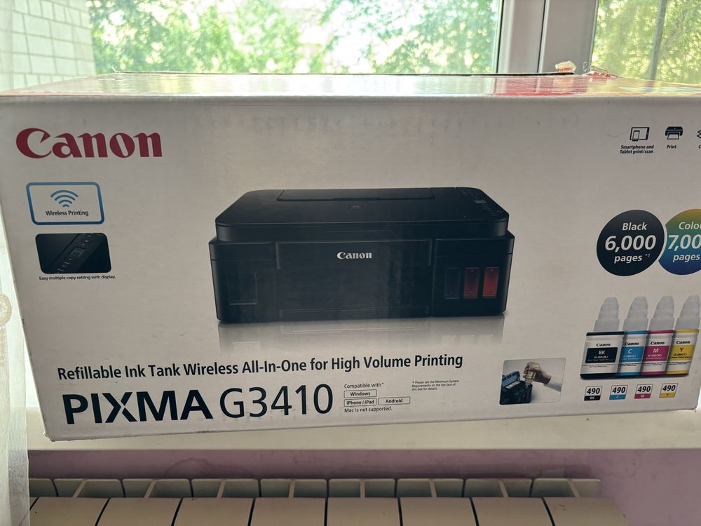 Принтер PIXMA G3410
