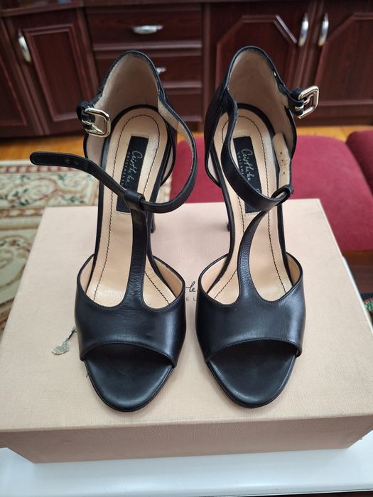 Sandale negre Musette,mărime 36,5