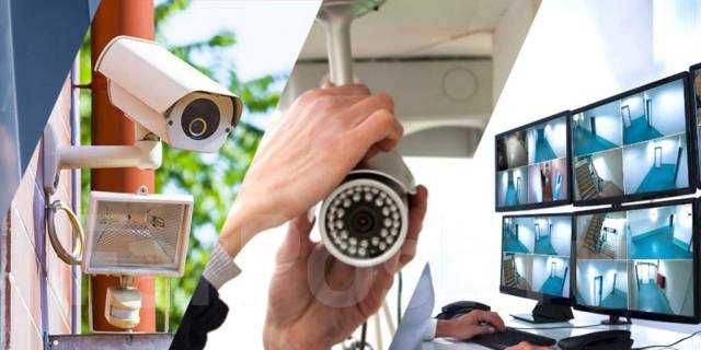 Установка камеры видеонаблюдения и домофонов hikvision