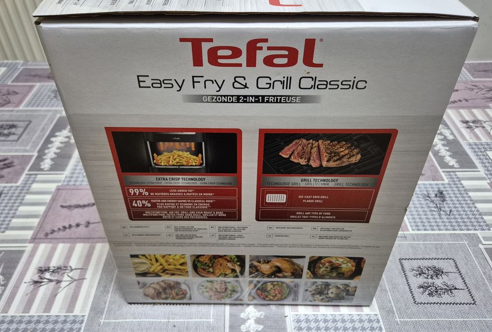 Friteuza / Air fryer Tefal Easy Fry & Grill, 1400W, capacitate 4.2 L