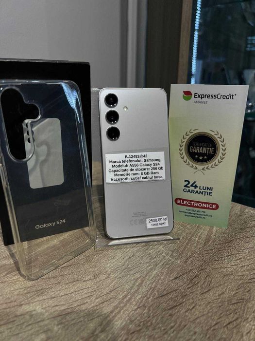 (Ag42) Samsung S24 256GB 8GB B12482 2 Ani Garantie!