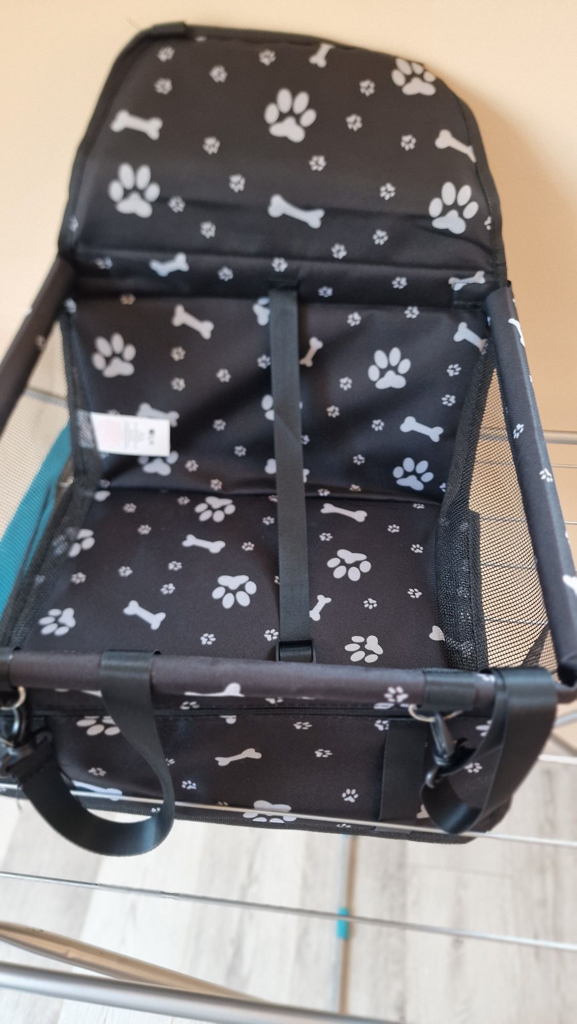 Седалка за кола за кучета кош