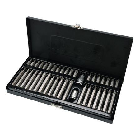 Trusa biti si torx 41piese,set trusa bits,bituri torx-uri ch.-vanadium