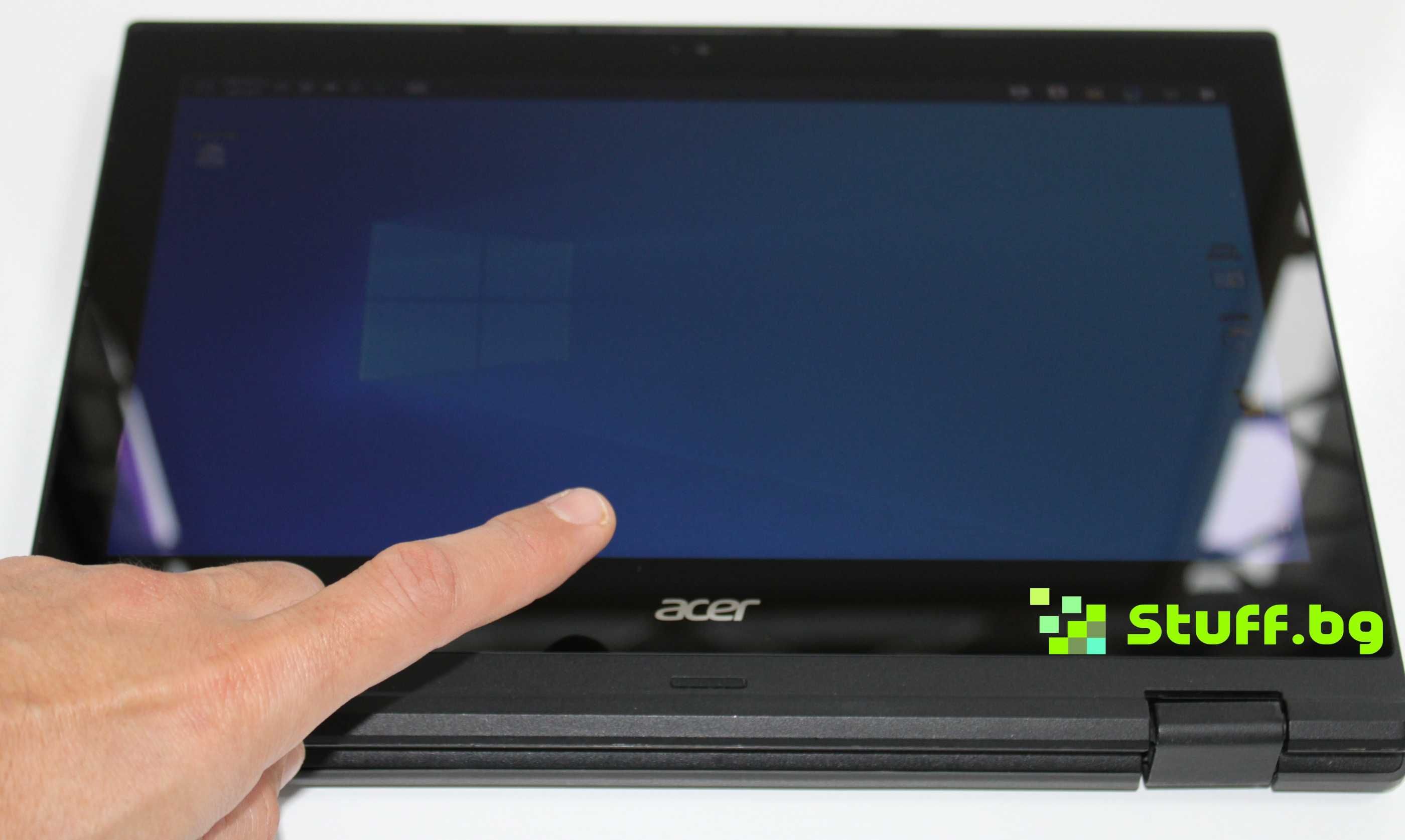Лаптоп Acer TravelMate Spin N16Q15 HD IPS Touchscreen N4200/4GB/128SSD