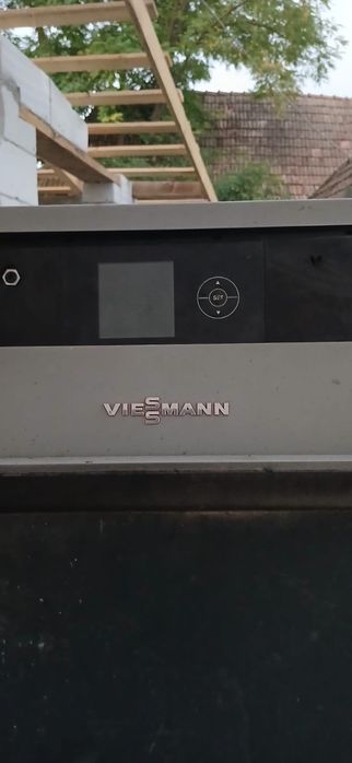 Centrală viessmann pe lemne cu gazificare și pufăr de 1000 litri