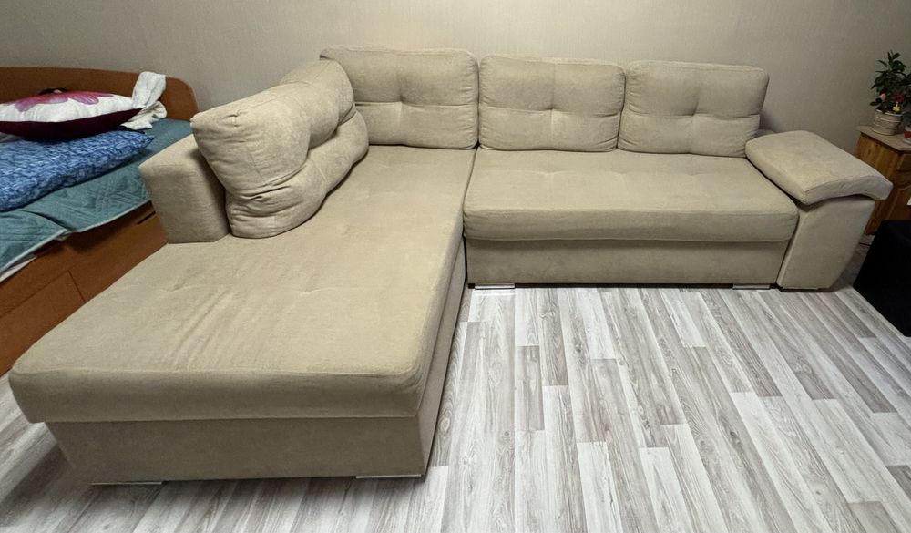 Диван с две ракли и възможност за разгъване