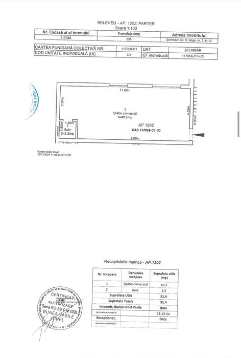 Spațiu de închiriat – ideal pentru birouri / activități comerciale