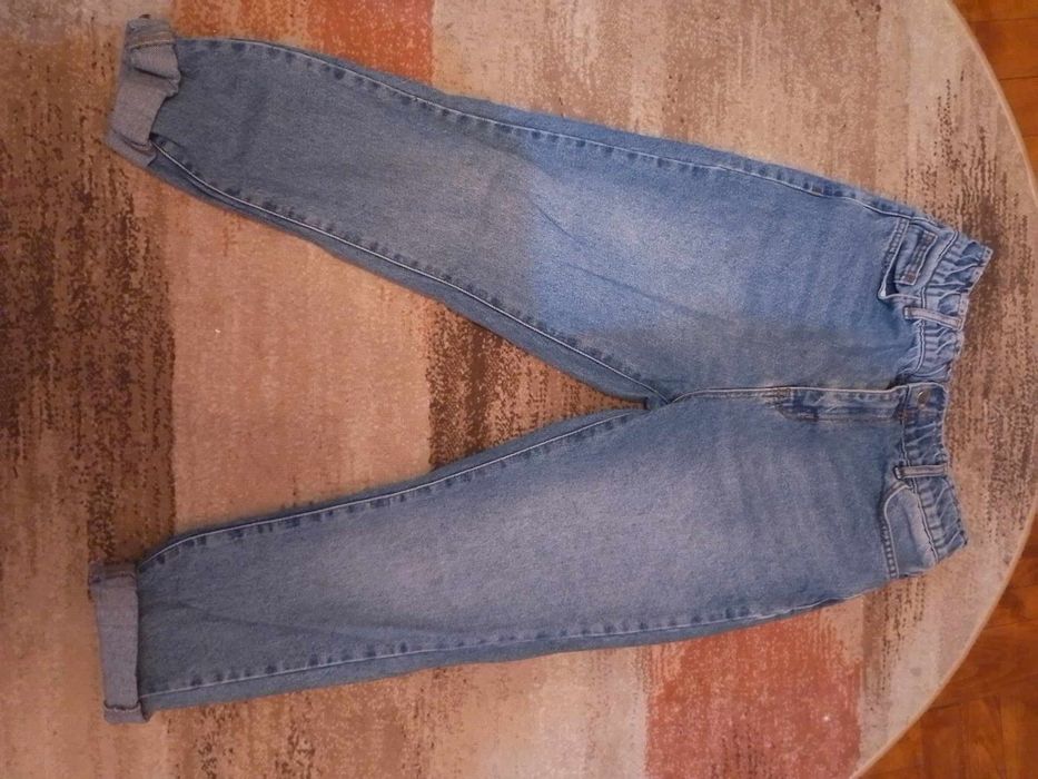 Jeans blugi high waist paperbag mărimea 40-L