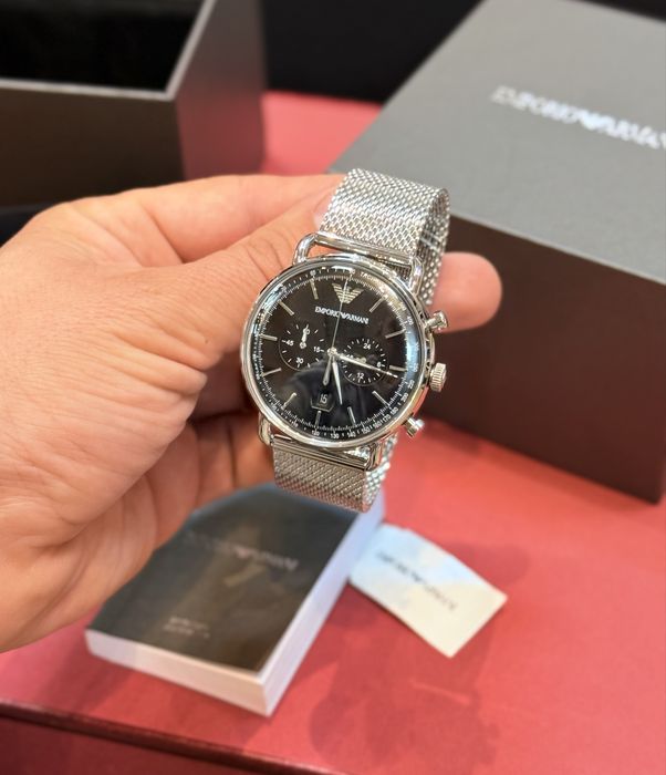Мъжки часовник Emporio Armani AR11104 Aviator Chronograph