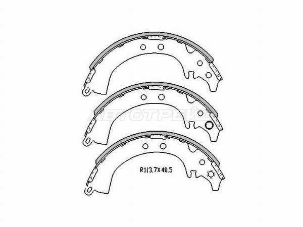 Колодки тормозные Toyota Platz