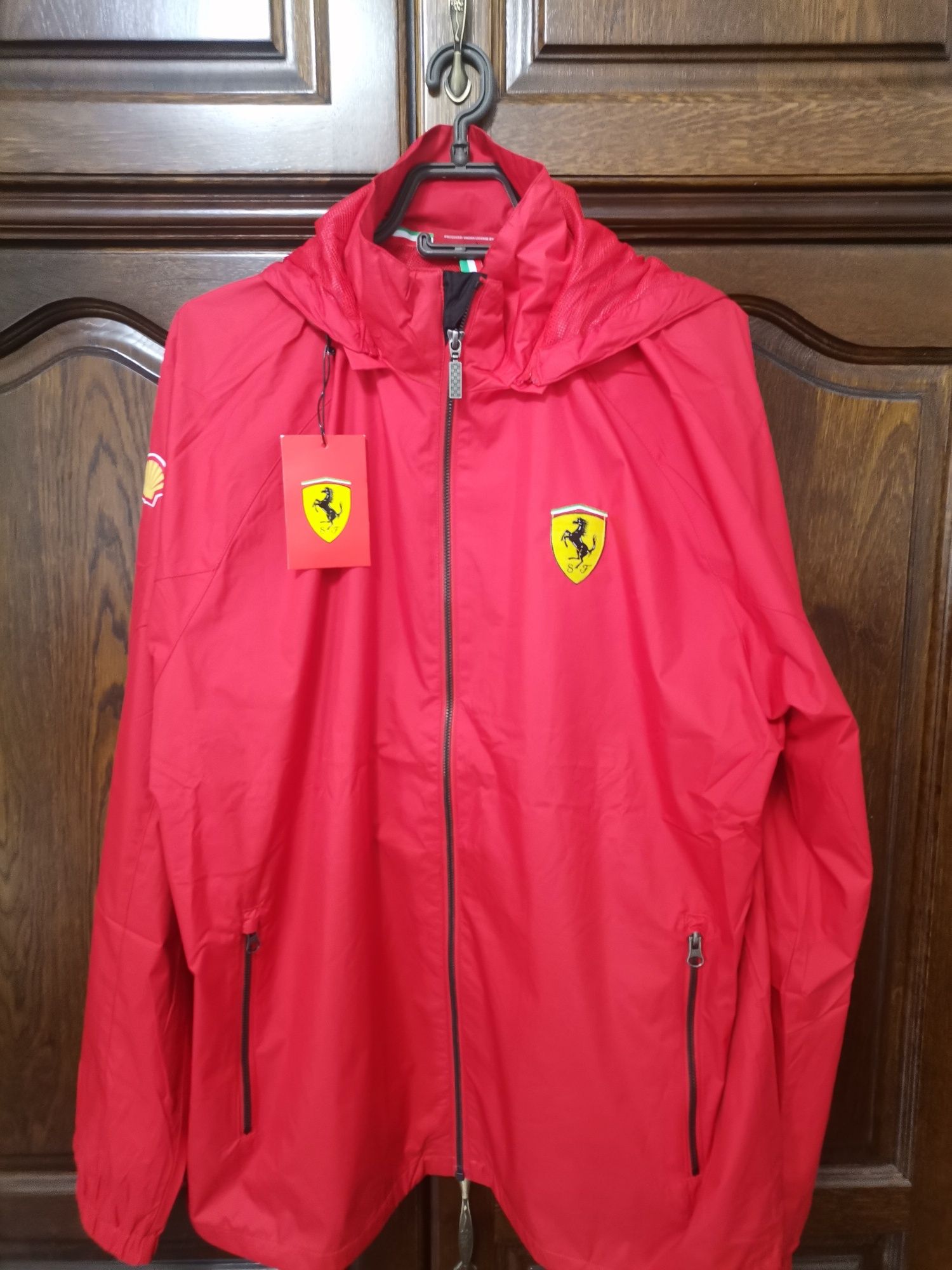 Дъждобран Ferrari оригинален XL, дъждобран Colmar M, елек, термо