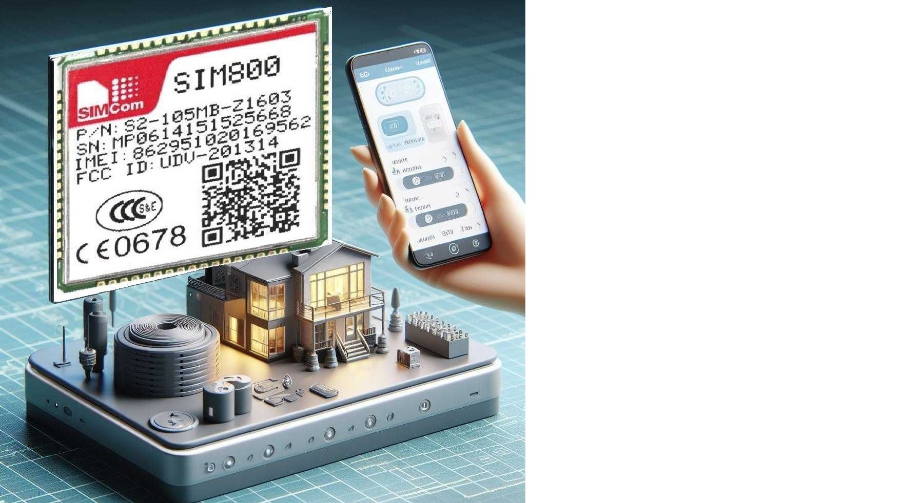 SIM800 GSM - relay