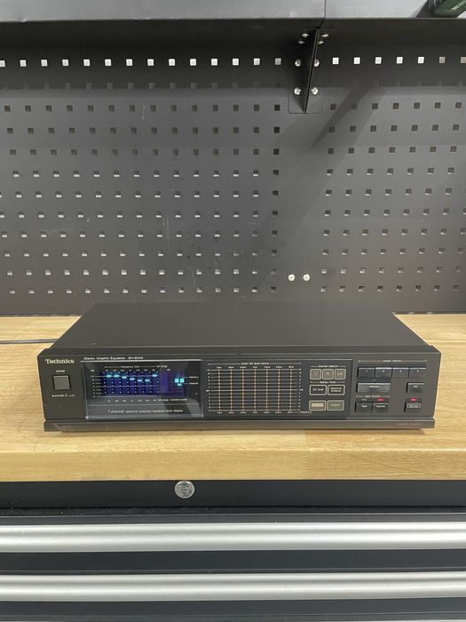 Technics sh-8046 egalizator audio 7 benzi cu comenzi tactile
