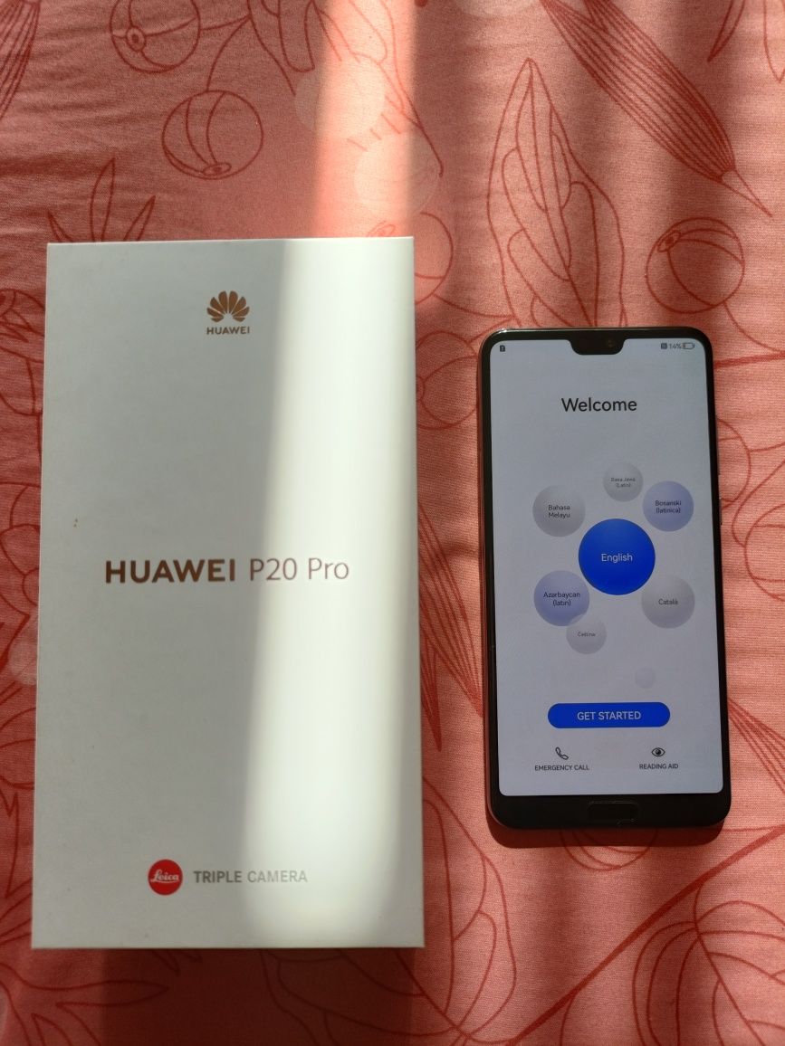 Telefon mobil Huawei P20 Pro, Dual SIM, 128GB, 6GB RAM, 4G, Blue