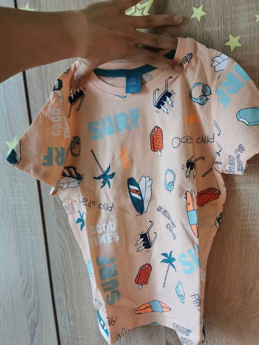 Нови тениски, клин Мини маус, блуза, комплект Стич 110/116