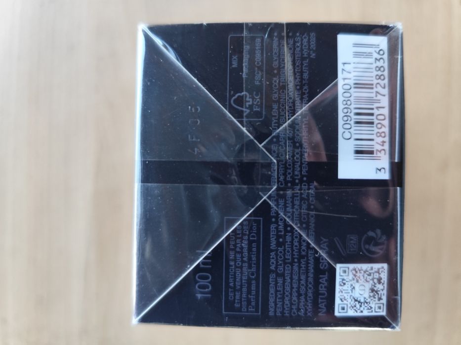 Sauvage eau forte parfum, original