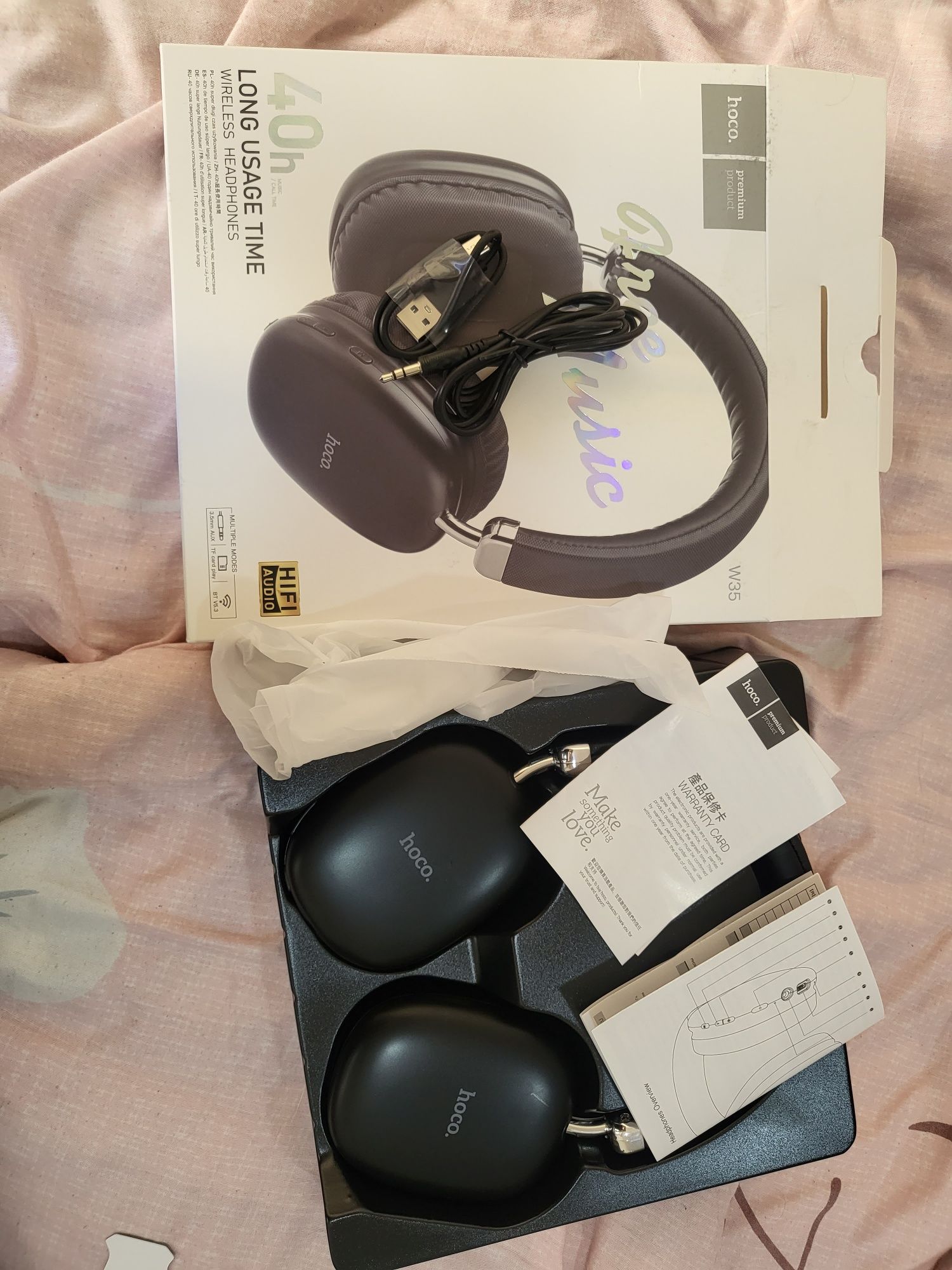Quloqchin hoco W35 soat airpods